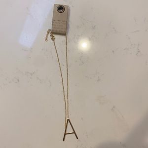 Anthropology Gold A Necklace